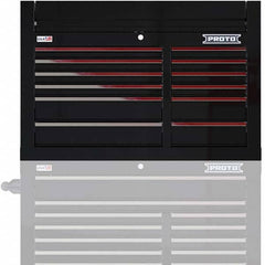 Proto - Tool Boxes, Cases & Chests Type: Top Tool Chest Width Range: 24" - 47.9" - Exact Tool & Supply