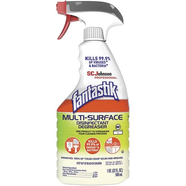 Fantastik - All-Purpose Cleaners & Degreasers Type: Disinfectant Container Type: Bottle - Exact Tool & Supply