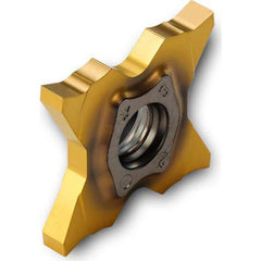Grooving Insert: TQSS TT9080, Solid Carbide TiAlN & TiN Finish, Neutral, 0.059″ Cutting Width, Series TQS27