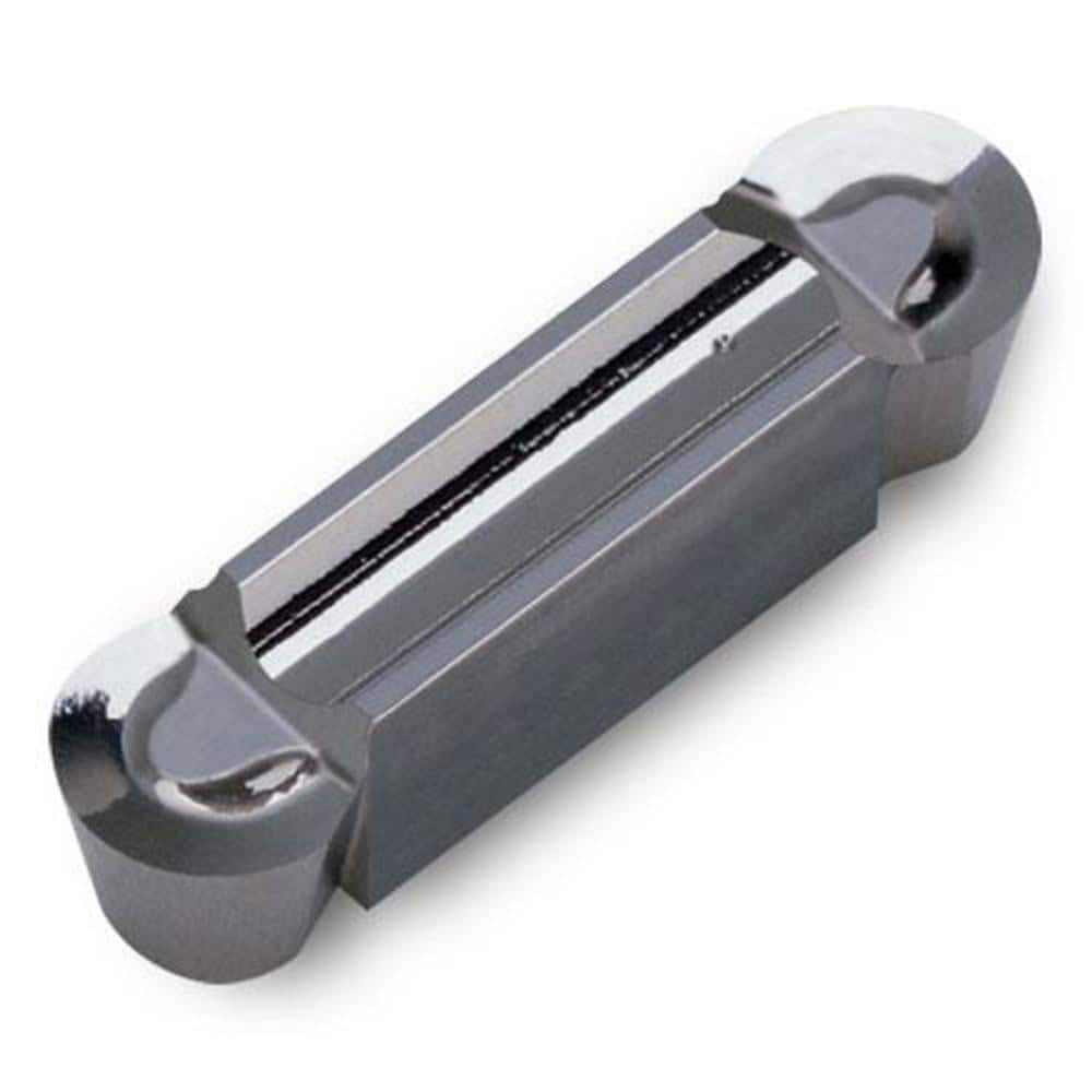 Grooving Insert: TDAA K10, Solid Carbide Uncoated, Neutral, 0.197″ Cutting Width, Series TDA