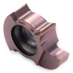 Grooving Insert: TMISS TT4430, Solid Carbide AlTiCrN Finish, Neutral, 0.02″ Cutting Width, Series TMIS 8