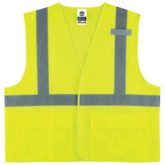 8220HL 4/5 XL Lime Standard Mesh Vest Type R Class 2 - Exact Tool & Supply