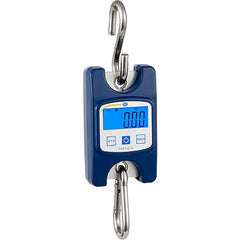 Crane Scales & Hanging Scales; Type: Crane Scale; Capacity (Lb.): 110.00; Capacity (kg): 50.0000; Display Type: LCD w/Backlight; Graduation: 10