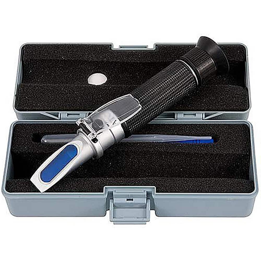 Refractometers; Type: Portable Refractometer; Refractometer Type: Portable Refractometer; Scale Type: Brix; Melting Range: 0-10; For Use With: low-concentration translucent liquids such as fruit and vegetable juices, maple sap and industrial coolants; Typ