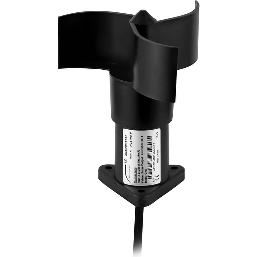 Airflow Meters & Thermo-Anemometers; Meter Type: Integral Vane Anemometer; Maximum Air Velocity ft/min (Feet): 50 m/s; Measures: Airflow; Humidity Sensing: No; Data Logging: No; Auto Power Off: No; Minimum Air Velocity: 0.8 m/s; Minimum Process Temperatur