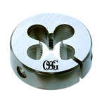 12-24 x 13/16" OD High Speed Steel Round Adjustable Die - Exact Tool & Supply