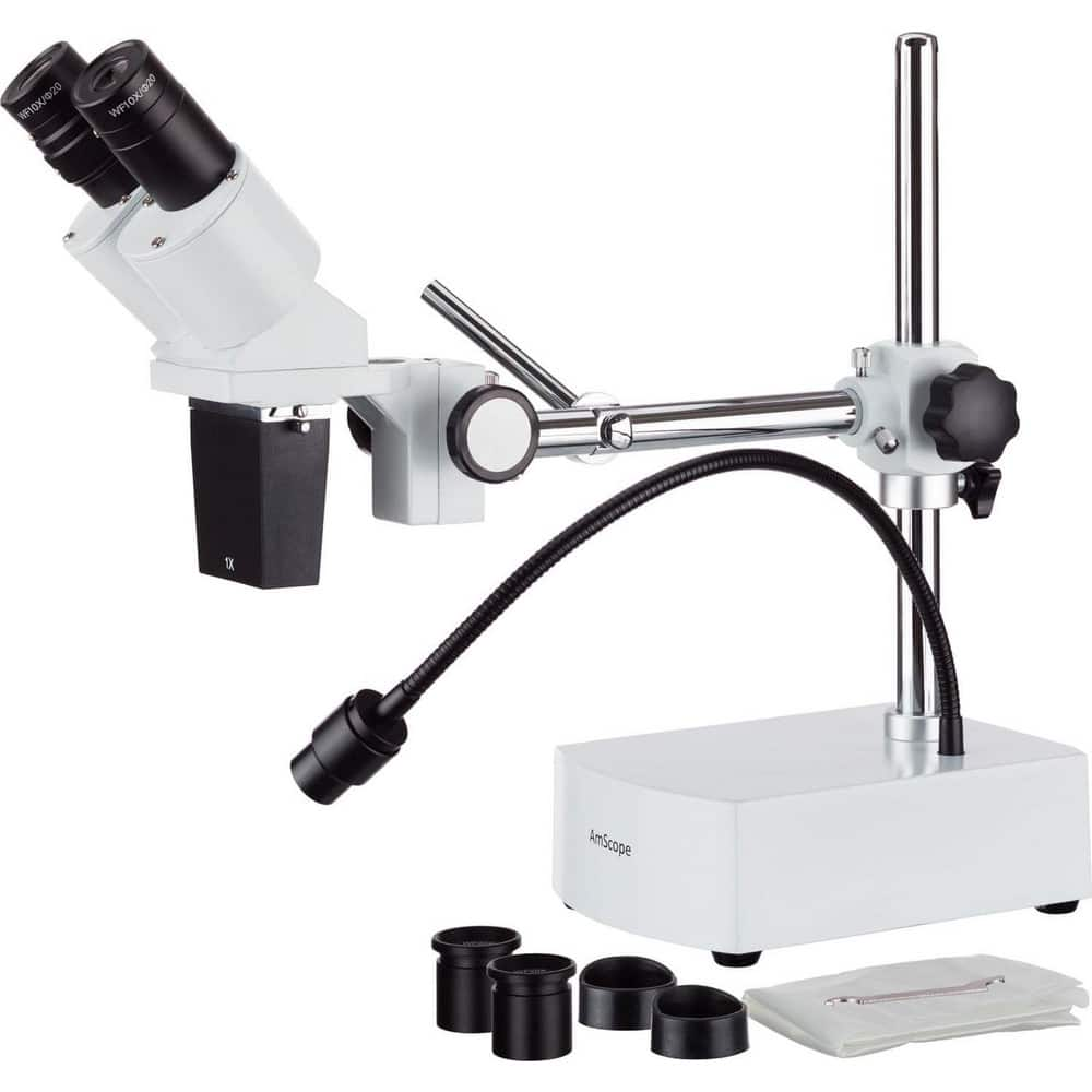 Microscopes; Microscope Type: Stereo; Eyepiece Type: Binocular; Image Direction: Upright; Eyepiece Magnification: 10x; Maximum Magnification: 10x