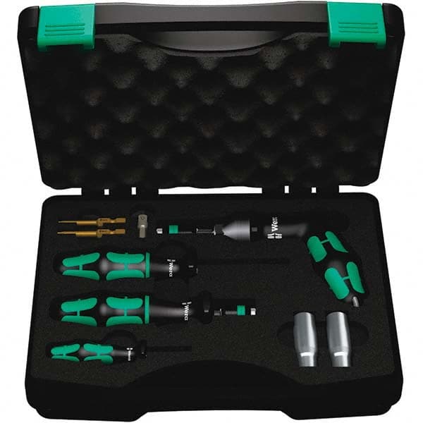 Wera - Torque Limiting Screwdrivers Type: Adjustable Torque Kit Minimum Torque (Nm): 4.00 - Exact Tool & Supply