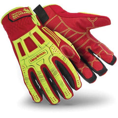 HexArmor - Work & General Purpose Gloves Material Type: Leather or Synthetic Leather Men's Size: Large - Exact Tool & Supply