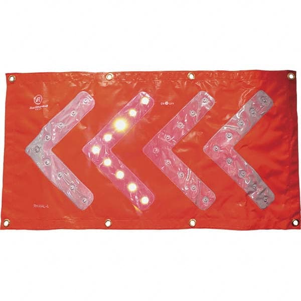 Railhead Corporation - Road Safety Lights & Flares Type: Magnetic Arrow Light Bulb Type: LED - Exact Tool & Supply