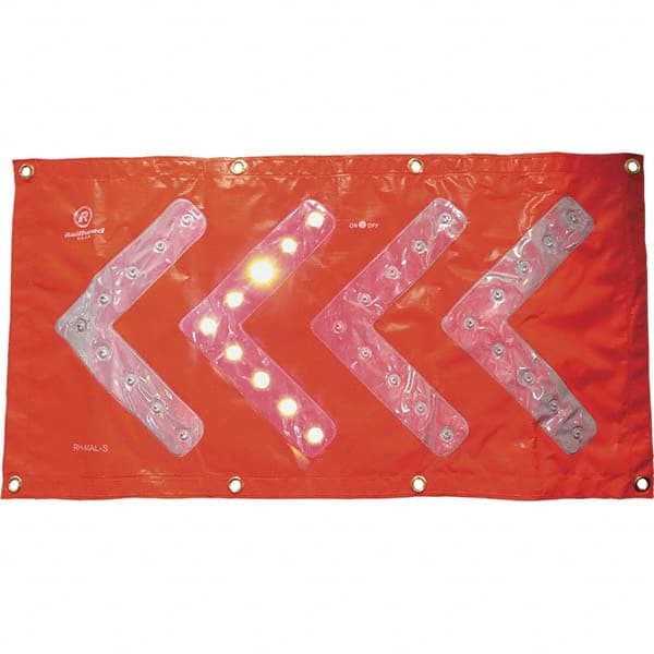 Railhead Corporation - Road Safety Lights & Flares Type: Magnetic Arrow Light Bulb Type: LED - Exact Tool & Supply