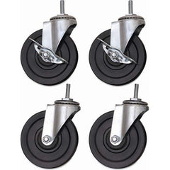ALERA - Standard Casters Mount: Stem Style: Grip Ring - Exact Tool & Supply