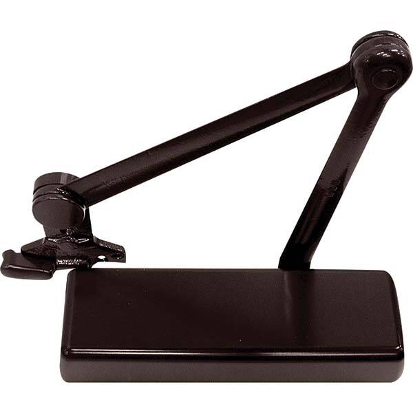 LCN - Manual Dampers Type: Spring Stop Arm Closer Body Length: 12.3 (Decimal Inch) - Exact Tool & Supply