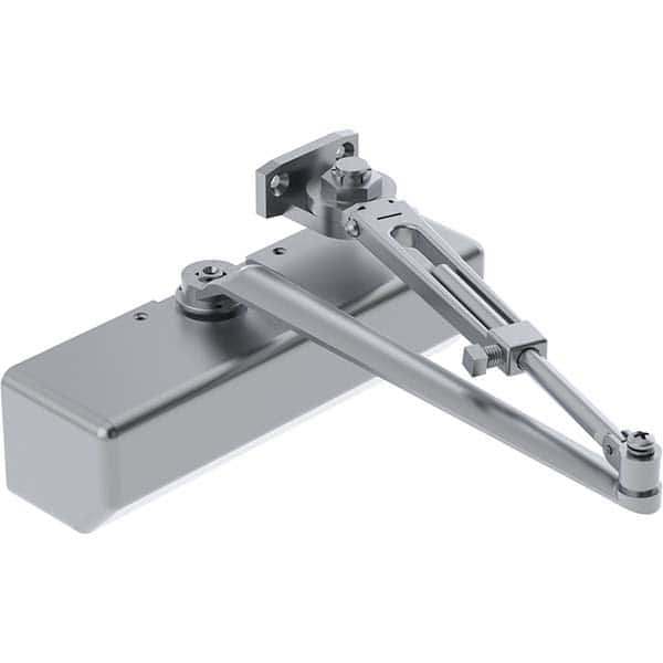 Hager - Manual Dampers Type: Hold Open Door Closer Closer Body Length: 10.0 (Decimal Inch) - Exact Tool & Supply