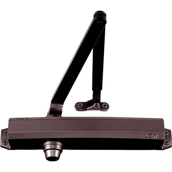 LCN - Manual Dampers Type: Hold Open Door Closer Closer Body Length: 13.1 (Decimal Inch) - Exact Tool & Supply