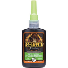 GorillaPro - 50 mL Bottle, Green, Press Fit Retaining Compound - Exact Tool & Supply