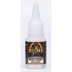 GorillaPro - 20 g Squeeze Bottle Clear Instant Adhesive - Exact Tool & Supply