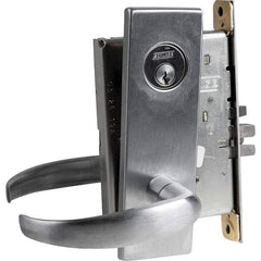 Schlage - Lever Locksets Type: Office Door Thickness: 1-3/4 - Exact Tool & Supply