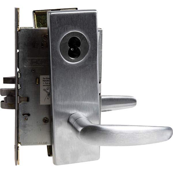 Schlage - Lever Locksets Type: Classroom Door Thickness: 1-3/4 - Exact Tool & Supply