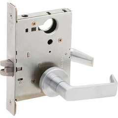 Schlage - Lever Locksets Type: Passage Door Thickness: 1-3/4 - Exact Tool & Supply