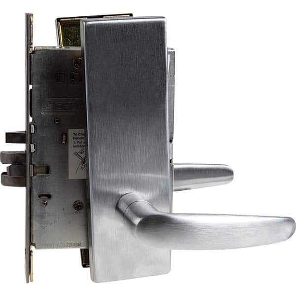 Schlage - Lever Locksets Type: Passage Door Thickness: 1-3/4 - Exact Tool & Supply