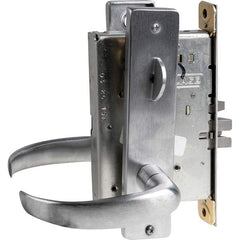 Schlage - Lever Locksets Type: Privacy Door Thickness: 1-3/4 - Exact Tool & Supply