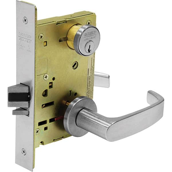 Sargent - Lever Locksets Type: Office Door Thickness: 1-3/4 - Exact Tool & Supply