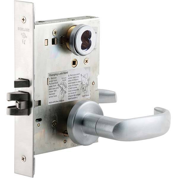 Schlage - Lever Locksets Type: Storeroom Door Thickness: 1-3/4 - Exact Tool & Supply