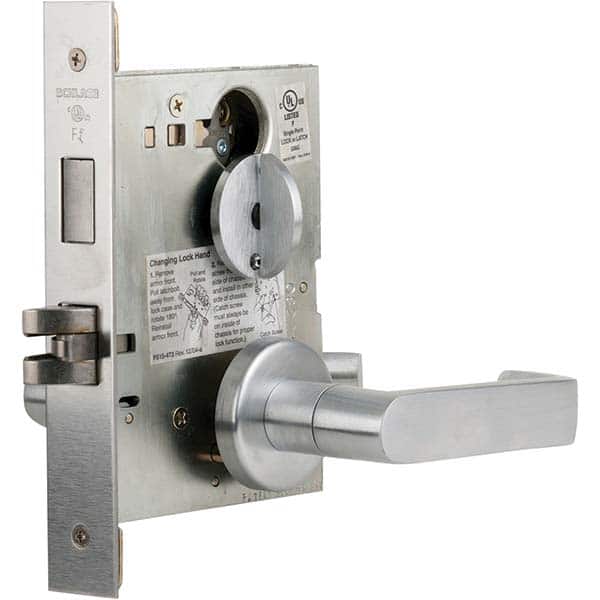 Schlage - Lever Locksets Type: Entry Door Thickness: 1-3/4 - Exact Tool & Supply