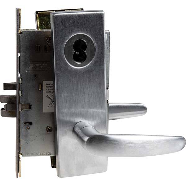 Schlage - Lever Locksets Type: Entry Door Thickness: 1-3/4 - Exact Tool & Supply