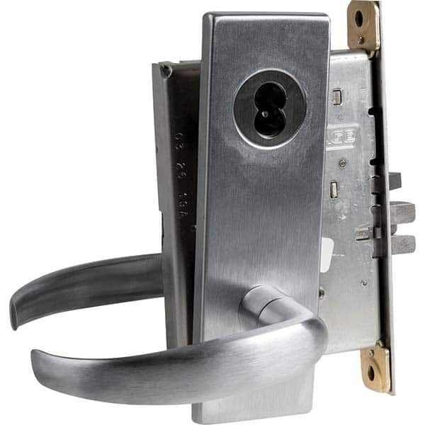 Schlage - Lever Locksets Type: Classroom Door Thickness: 1-3/4 - Exact Tool & Supply
