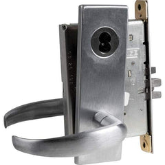 Schlage - Lever Locksets Type: Entry Door Thickness: 1-3/4 - Exact Tool & Supply