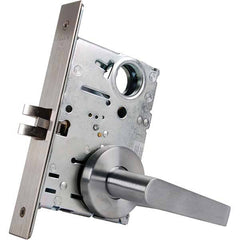 Falcon - Lever Locksets Type: Passage Door Thickness: 1-3/4 - Exact Tool & Supply