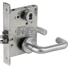 Schlage - Lever Locksets Type: Entry Door Thickness: 1-3/4 - Exact Tool & Supply
