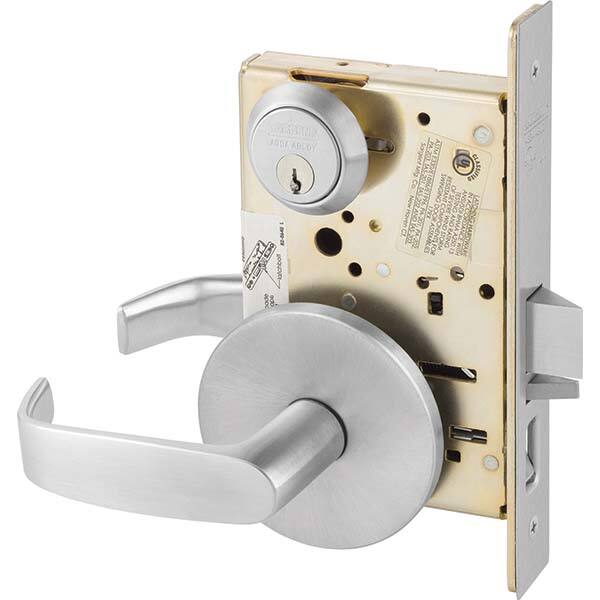 Sargent - Lever Locksets Type: Office Door Thickness: 1-3/4 - Exact Tool & Supply