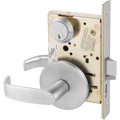 Sargent - Lever Locksets Type: Office Door Thickness: 1-3/4 - Exact Tool & Supply