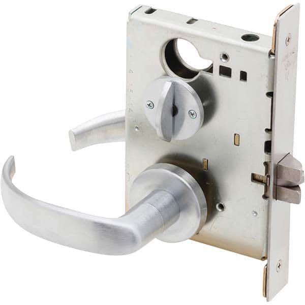 Schlage - Lever Locksets Type: Privacy Door Thickness: 1-3/4 - Exact Tool & Supply
