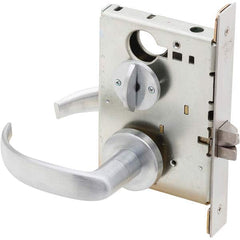 Schlage - Lever Locksets Type: Privacy Door Thickness: 1-3/4 - Exact Tool & Supply