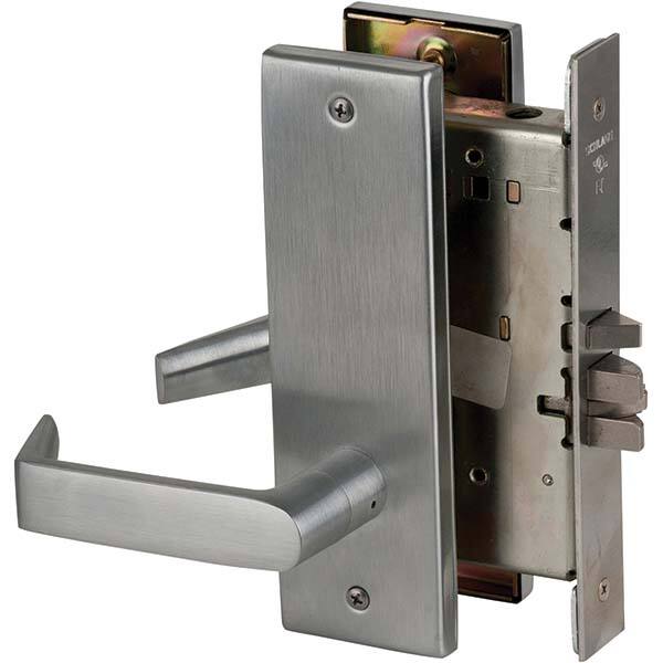 Schlage - Lever Locksets Type: Entry Door Thickness: 1-3/4 - Exact Tool & Supply