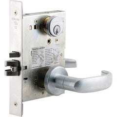 Schlage - Lever Locksets Type: Classroom Door Thickness: 1-3/4 - Exact Tool & Supply