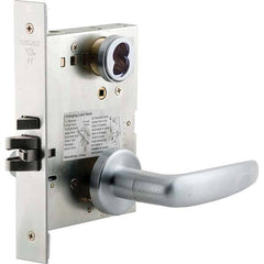 Schlage - Lever Locksets Type: Classroom Door Thickness: 1-3/4 - Exact Tool & Supply