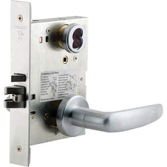 Schlage - Lever Locksets Type: Entry Door Thickness: 1-3/4 - Exact Tool & Supply
