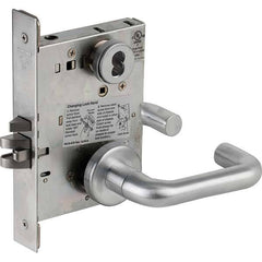 Schlage - Lever Locksets Type: Office Door Thickness: 1-3/4 - Exact Tool & Supply