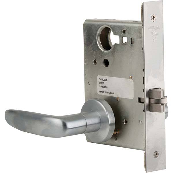 Schlage - Lever Locksets Type: Office Door Thickness: 1-3/4 - Exact Tool & Supply
