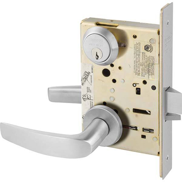 Sargent - Lever Locksets Type: Office Door Thickness: 1-3/4 - Exact Tool & Supply