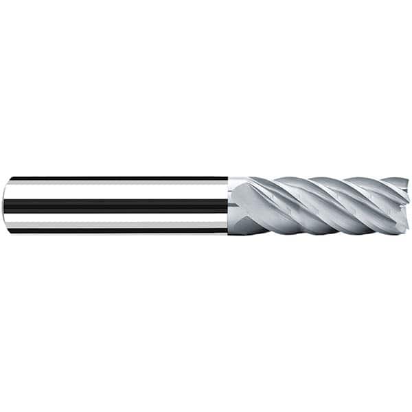 Fraisa - 8mm, 19mm LOC, 63mm OAL, 6 Flute Solid Carbide Square End Mill - Exact Tool & Supply