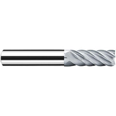 Fraisa - 8mm, 19mm LOC, 63mm OAL, 6 Flute Solid Carbide Square End Mill - Exact Tool & Supply