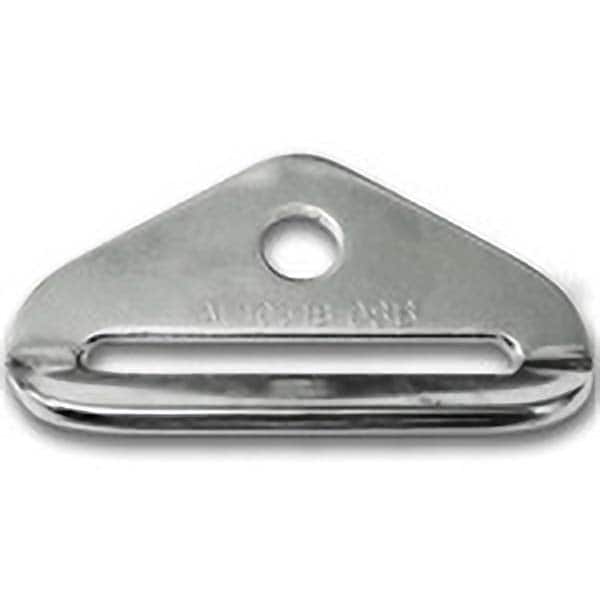 Bulk Strap - Slings & Tiedowns (Load-Rated) Type: Anchor Plate Material: Zinc Coated Steel - Exact Tool & Supply