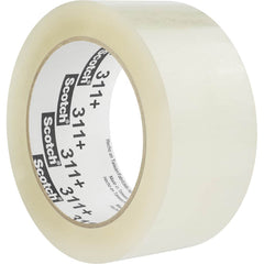 3M - Box Sealing & Label Protection Tape; Tape Number: 311+ ; Thickness (mil): 1.1000 ; Length: 1500.000 ; Width (mm): 48.00 ; Color: Transparent ; For Use With: 3M-Matic? Case Sealers - Exact Tool & Supply