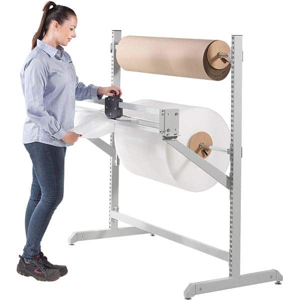 Treston - Packing Material Rotary Cutters, Storage Stands & Work Stations Type: Rolling Stand Bracket Contents: Brackets for Attaching Cutter to Packing Material Roll Stands - Exact Tool & Supply